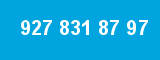 927 831 87 97 927 831 87 97